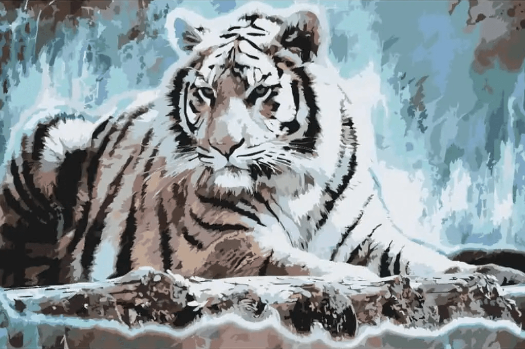 Diamond Painting - Tygrys bengalski - SEOS®