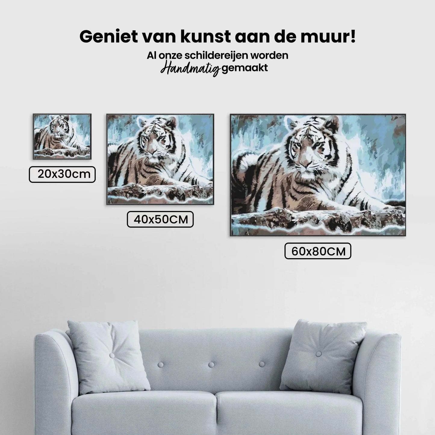 Diamond Painting - Tygrys bengalski - SEOS®