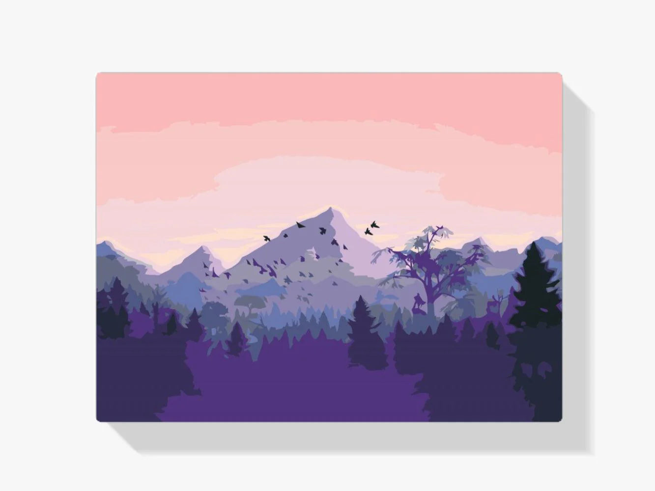 Diamond Painting - Góry o zachodzie słońca - SEOS Shop ®