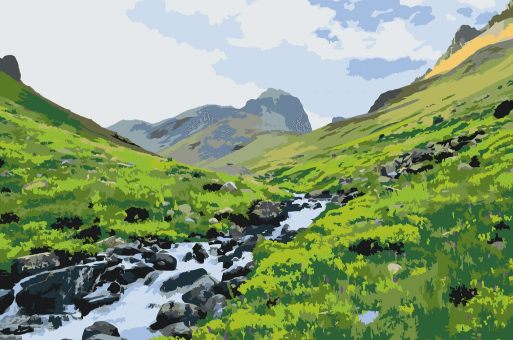Diamond Painting - Bergkloof - SEOS Shop ®