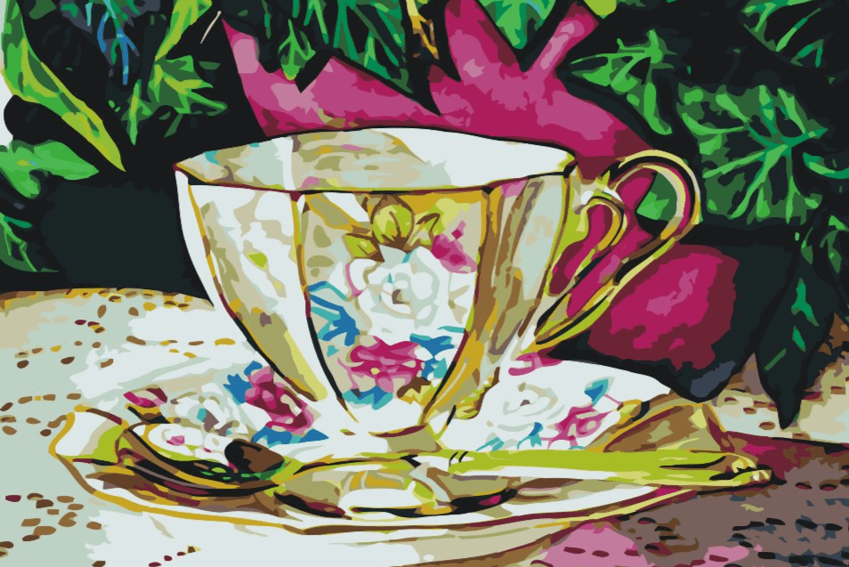 Diamond Painting - Malowany ceramiczny kubek - SEOS Shop ®