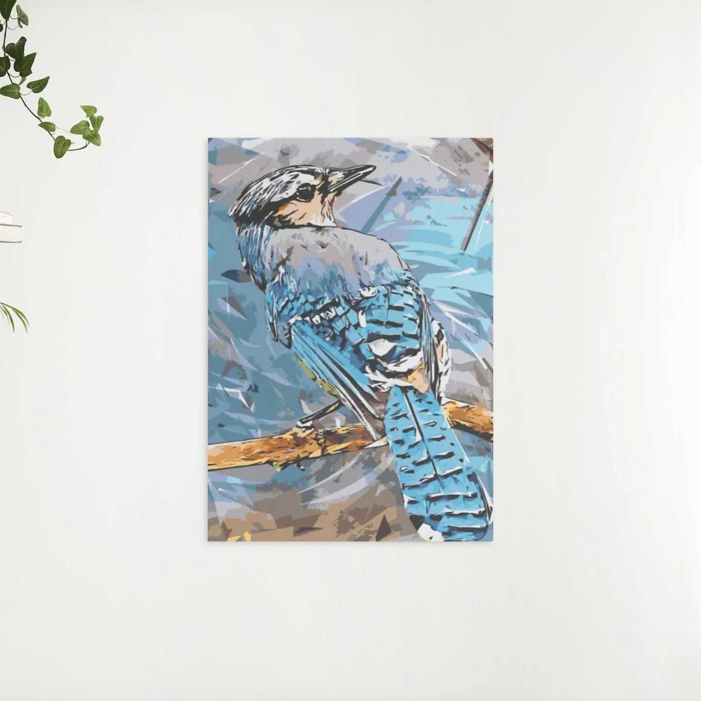 Diamond Painting - Niebieska Sójka - SEOS®