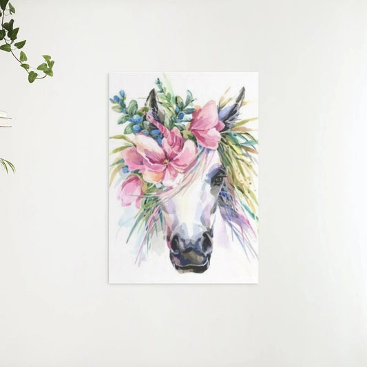 Diamond Painting - Kwiaty Jednorożca - SEOS®