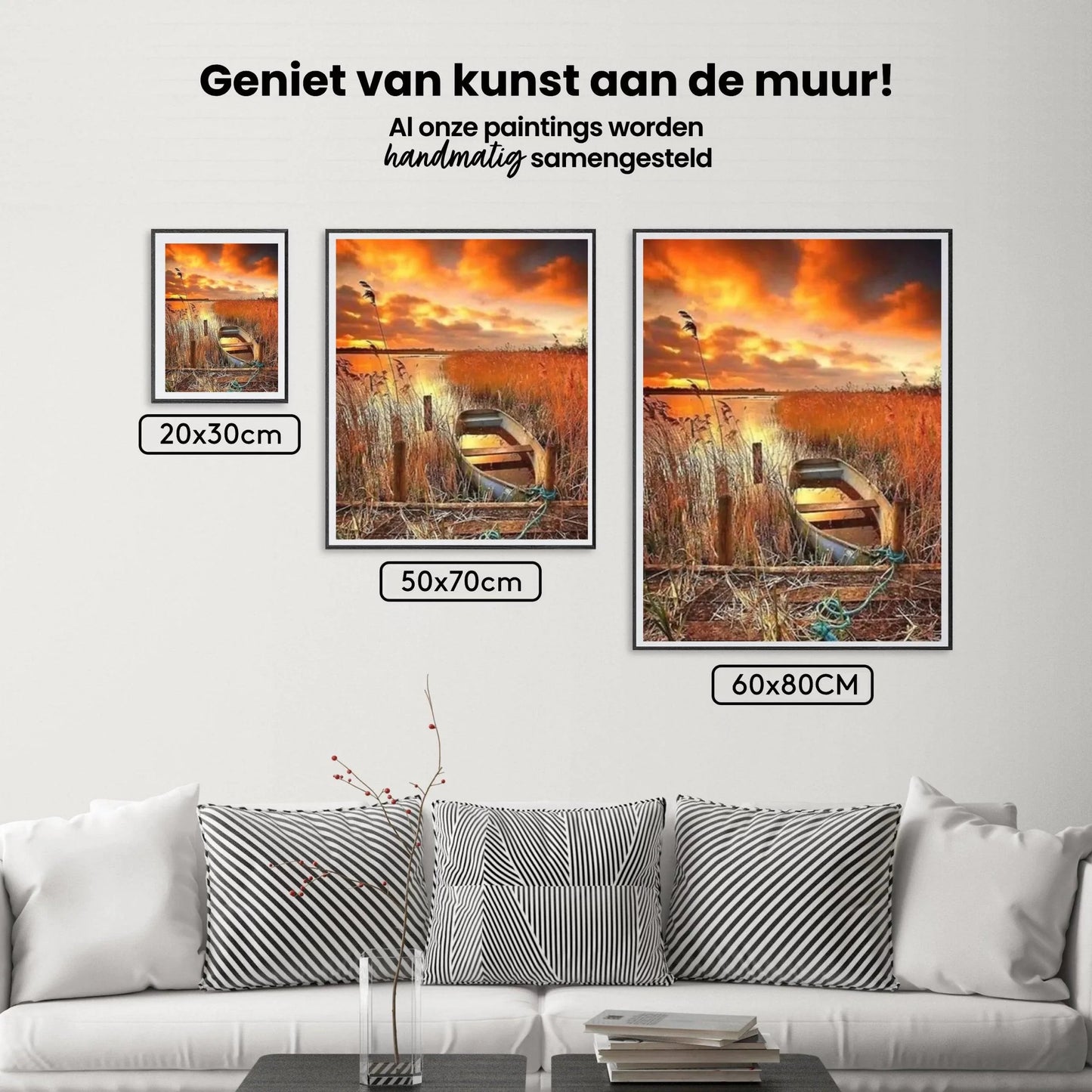 Diamond Painting - Łódka nad Wodą - SEOS Shop ®