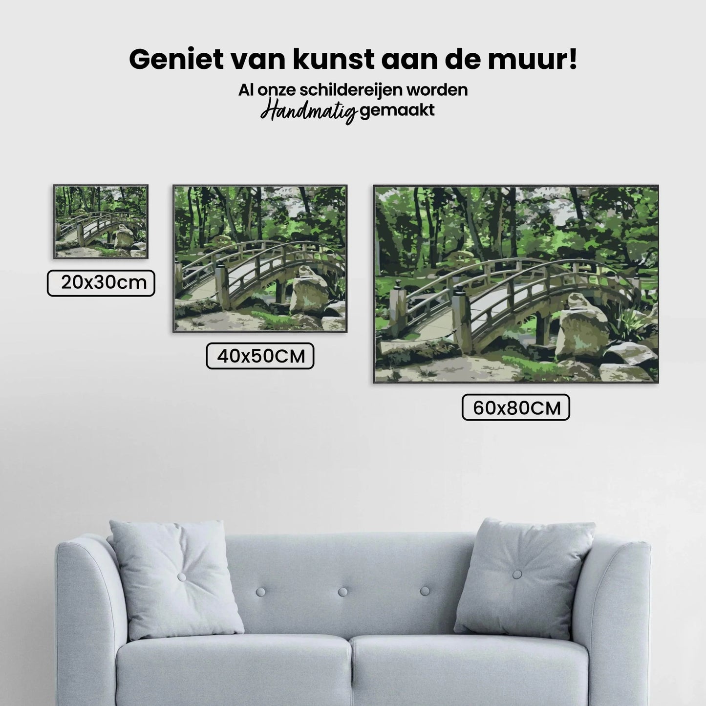 Diamond Painting - Most w ogrodzie - SEOS Shop ®