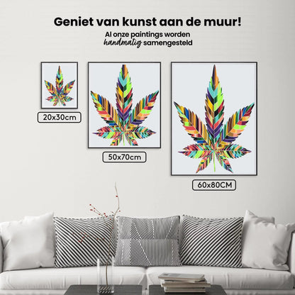 Diamond Painting - Liść Konopi - SEOS Shop ®