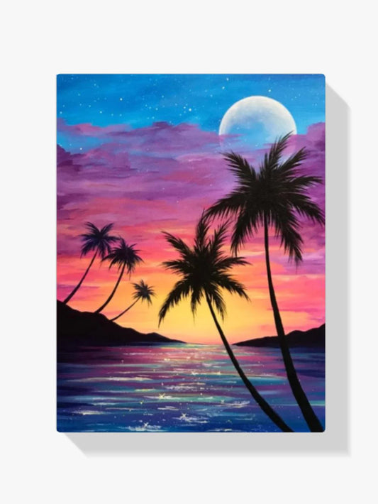 Diamond Painting - Karaibski zachód słońca - SEOS Shop ®