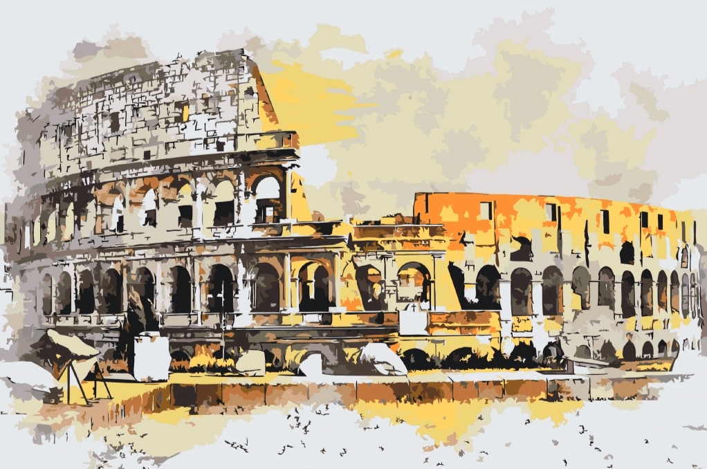 Diamond Painting - Ilustracje Koloseum - SEOS Shop ®