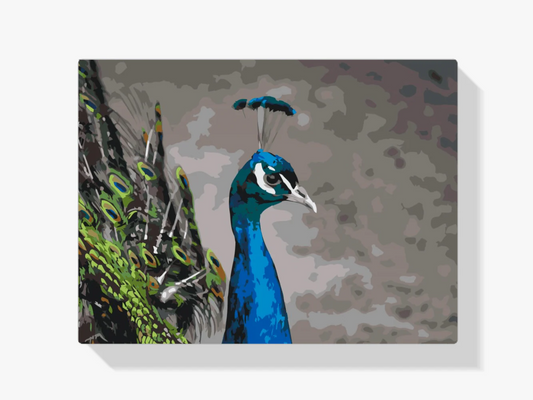 Diamond Painting - Majestatyczny paw - SEOS®