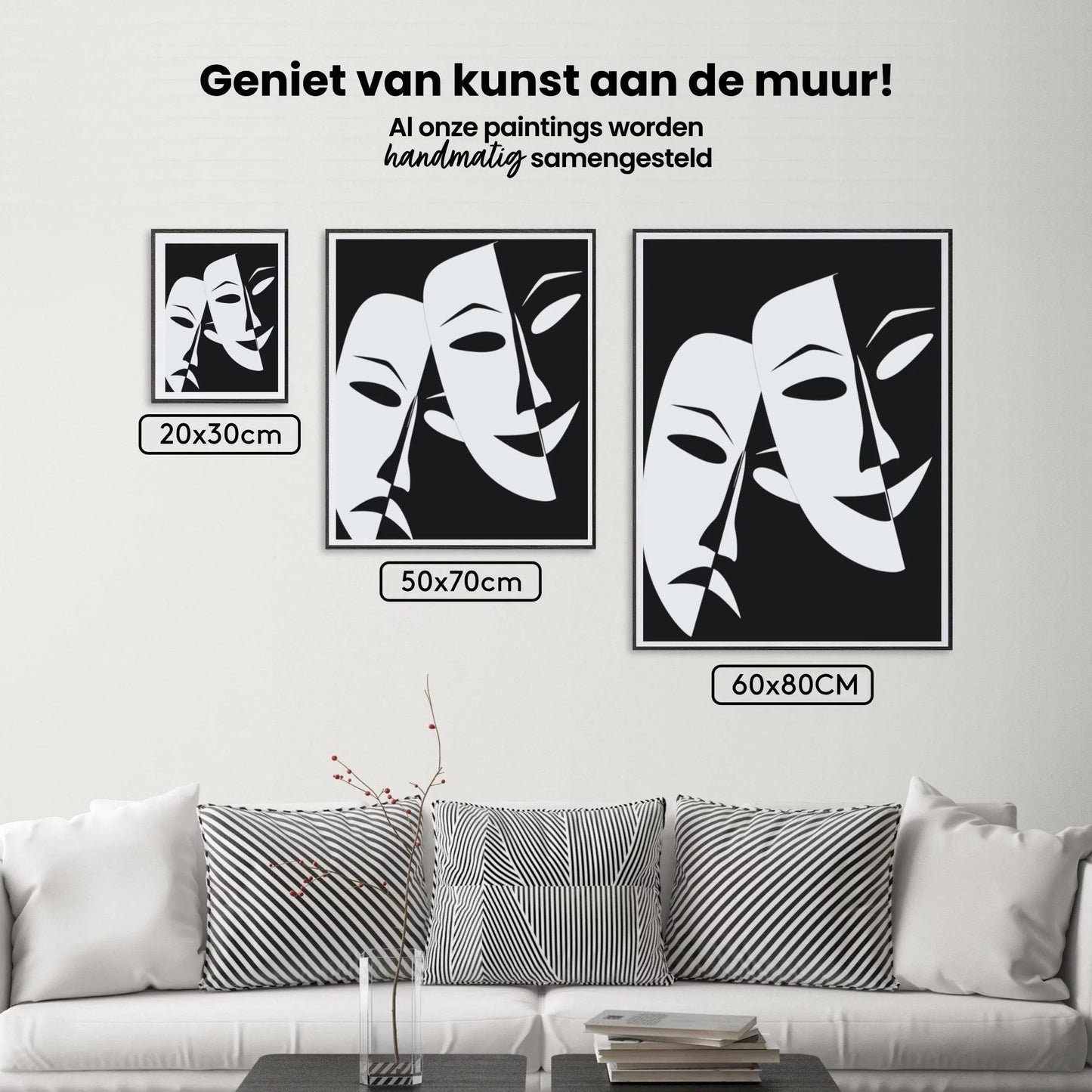 Diamond Painting - Dramat vs. komedia - SEOS Shop ®