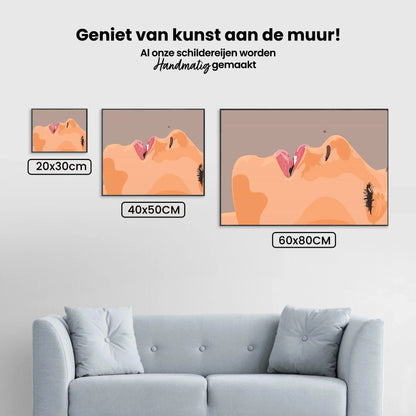 Diamond Painting - Śpiąca kobieta - SEOS Shop ®