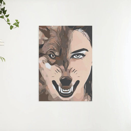 Diamond Painting - Pół człowieka - SEOS®