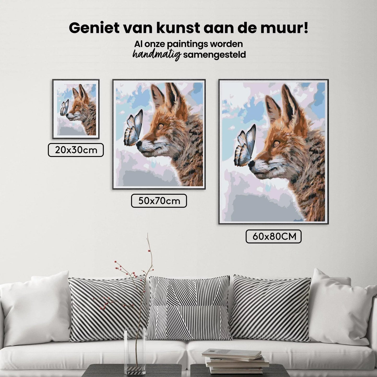 Diamond Painting - Lis z motylem na pyszczku - SEOS®