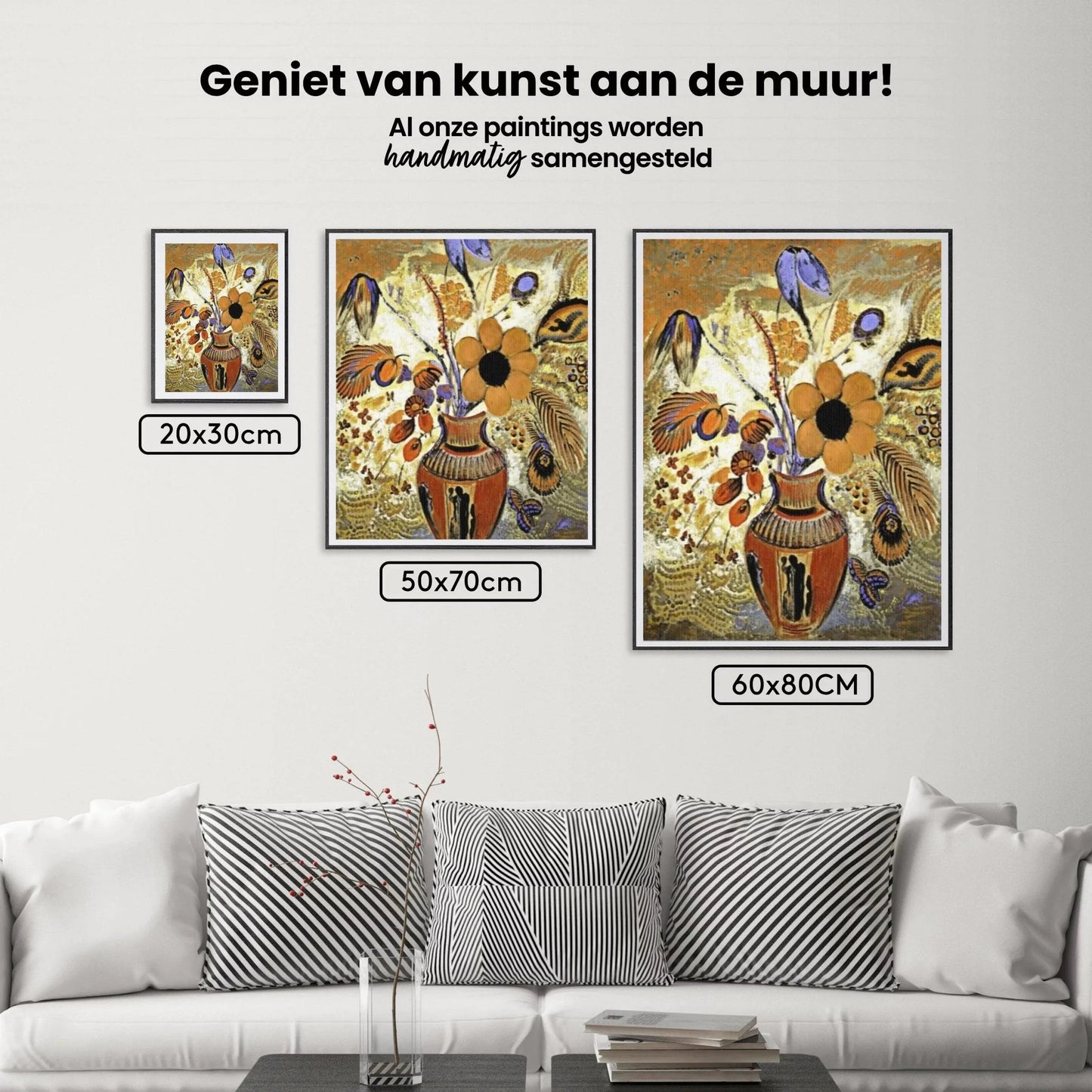 Diamond Painting - Etruska waza z kwiatami - SEOS Shop ®
