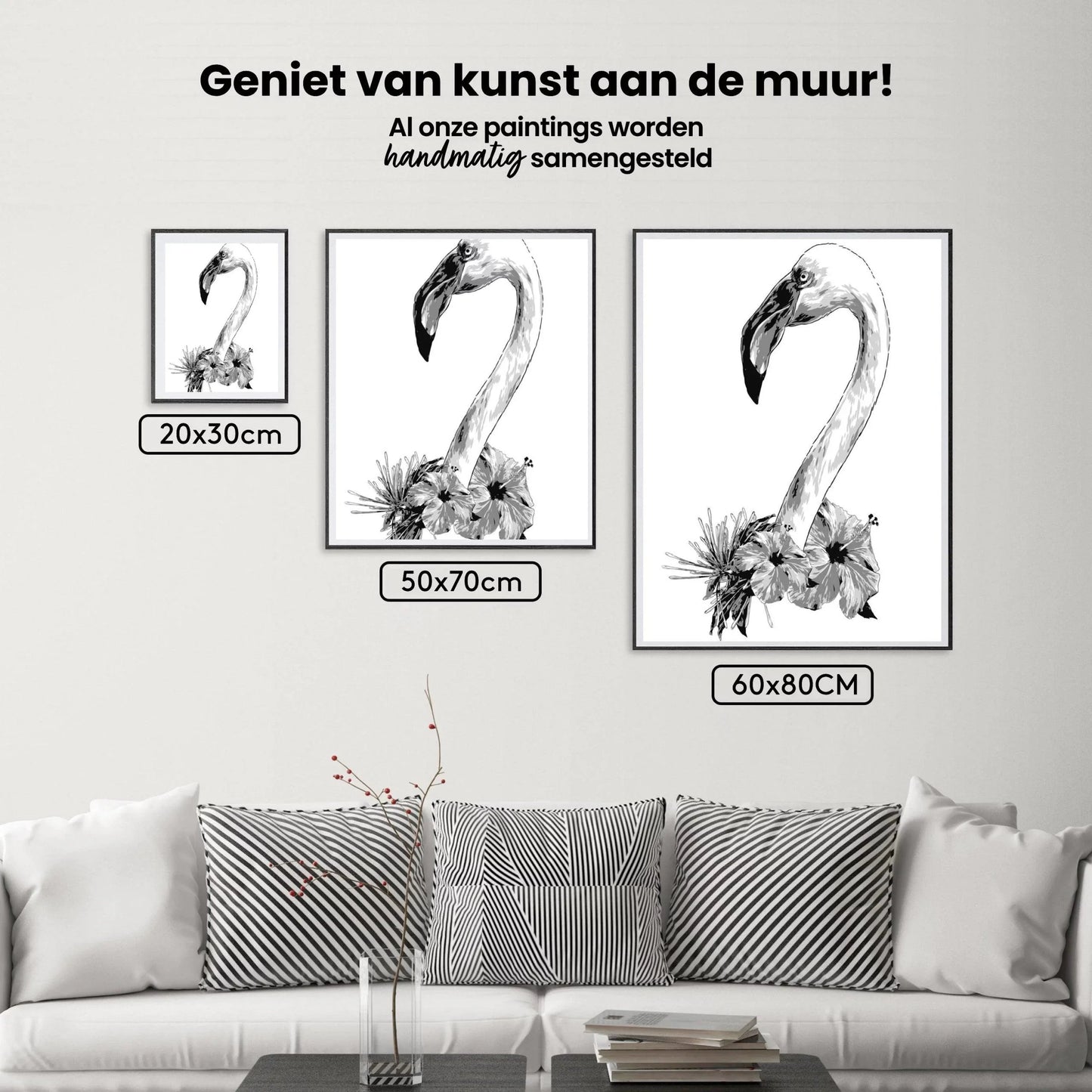 Diamond Painting - Głowa Flaminga - SEOS®