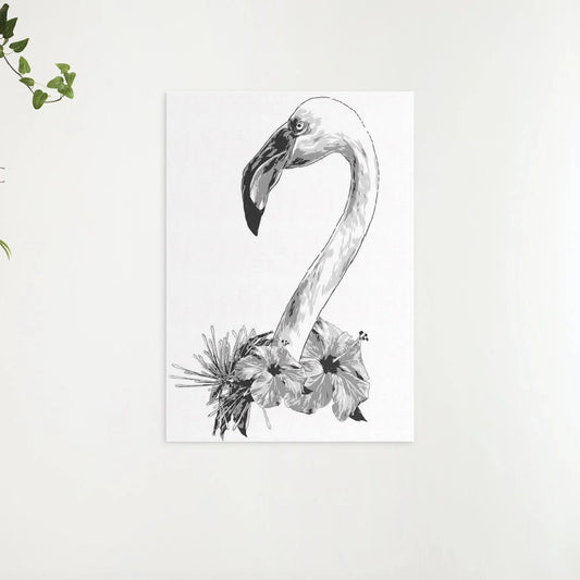 Diamond Painting - Głowa Flaminga - SEOS®