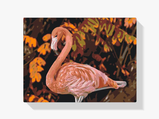 Diamond Painting - Flamingo w naturze - SEOS®