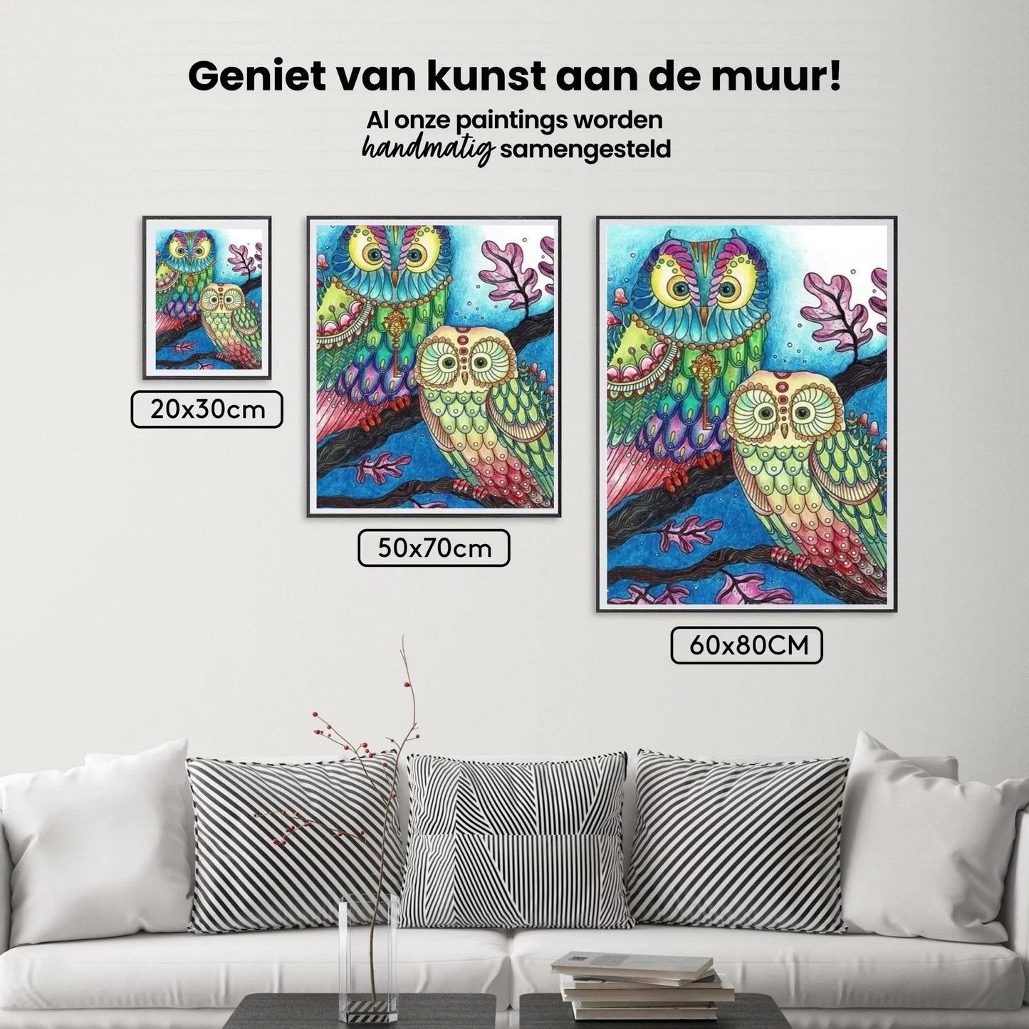 Diamond Painting - Kolorowa Sowa - SEOS®