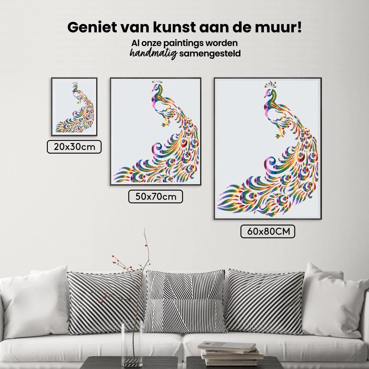 Diamond Painting - Kolorowy paw 2 - SEOS®