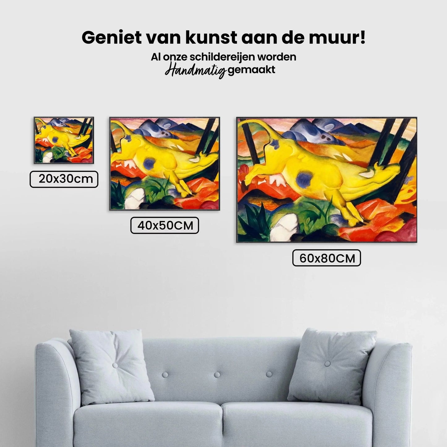Diamond Painting - Żółta krowa - SEOS Shop ®