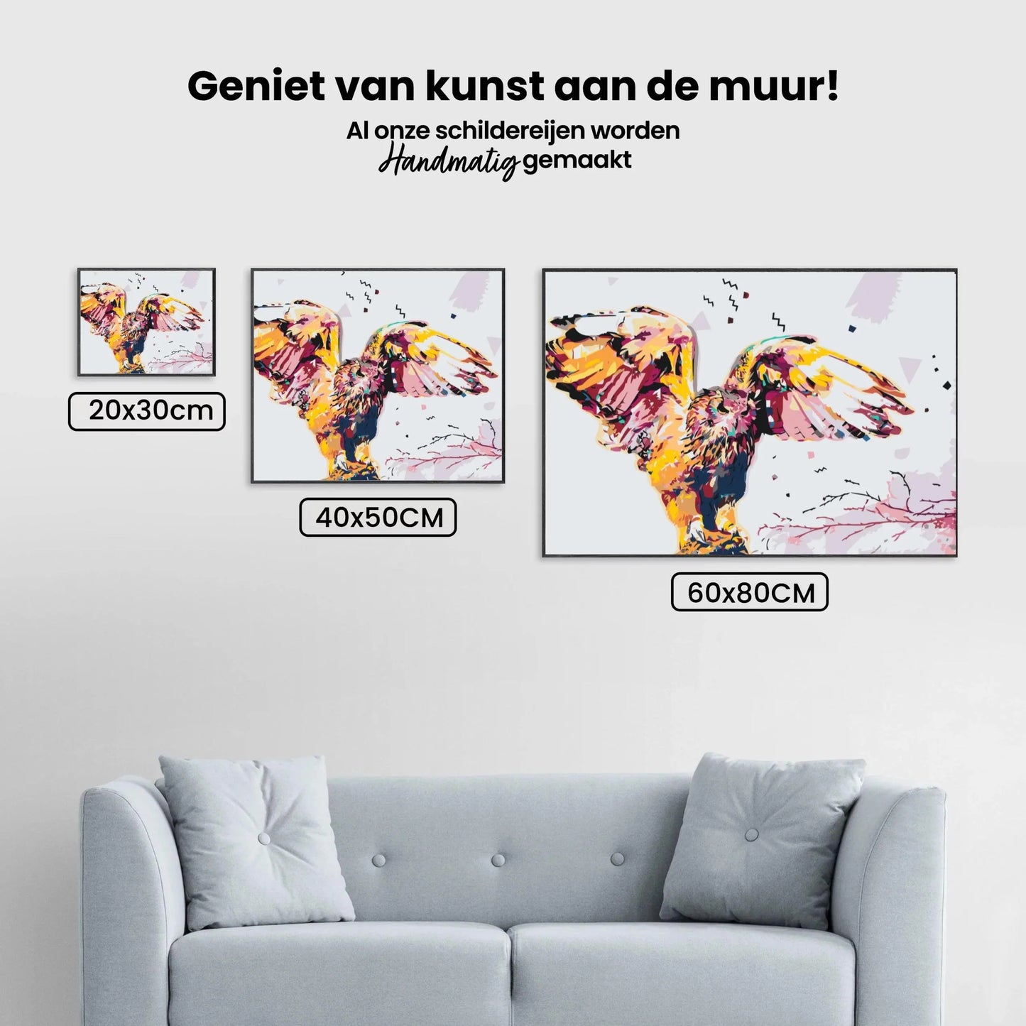 Diamond Painting - Złota Sowa Śnieżna - SEOS®
