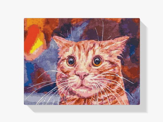 Diamond Painting - Śmieszny Kot - SEOS®