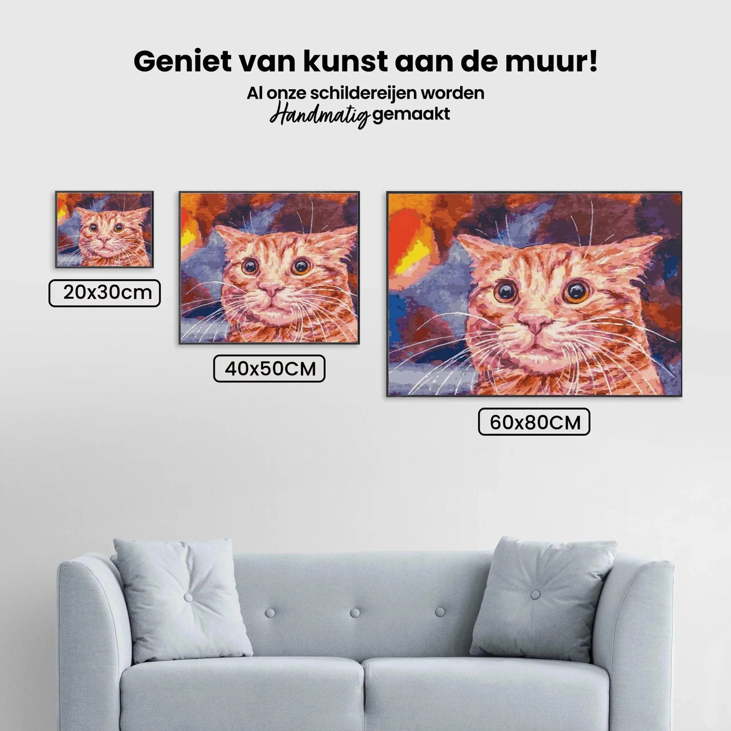 Diamond Painting - Śmieszny Kot - SEOS®