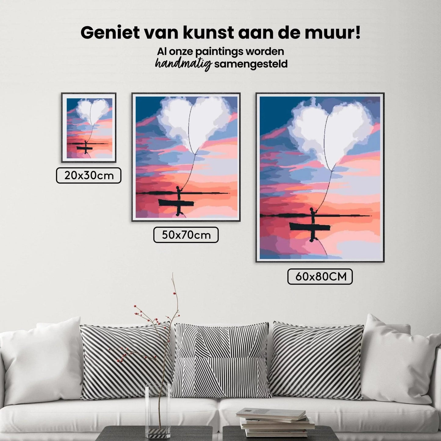 Diamond Painting - Serce na łódce - SEOS Shop ®