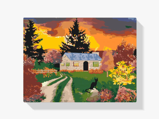 Diamond Painting - Dom w naturze - SEOS Shop ®