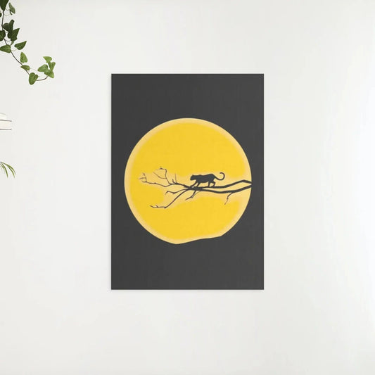 Diamond Painting - Jaguar pod pełnym księżycem - SEOS®