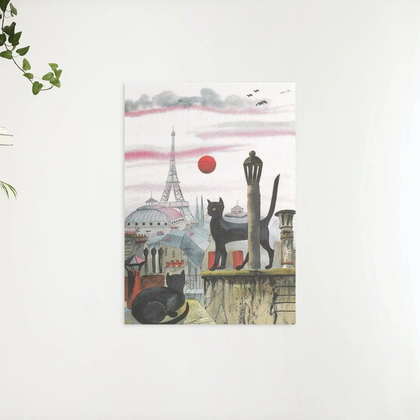 Diamond Painting - Kot w Paryżu - SEOS®