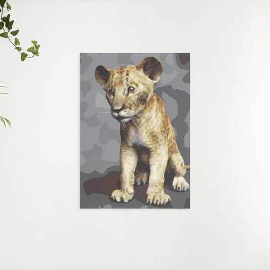 Diamond Painting - Mały Simba - SEOS®