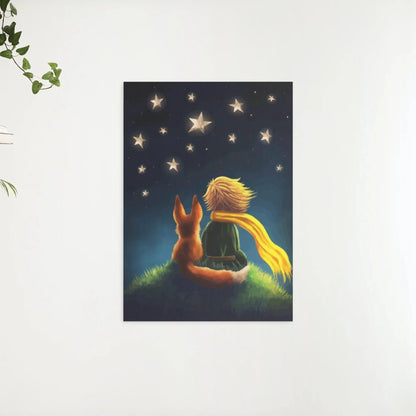 Diamond Painting - Mały chłopiec i lis - SEOS®
