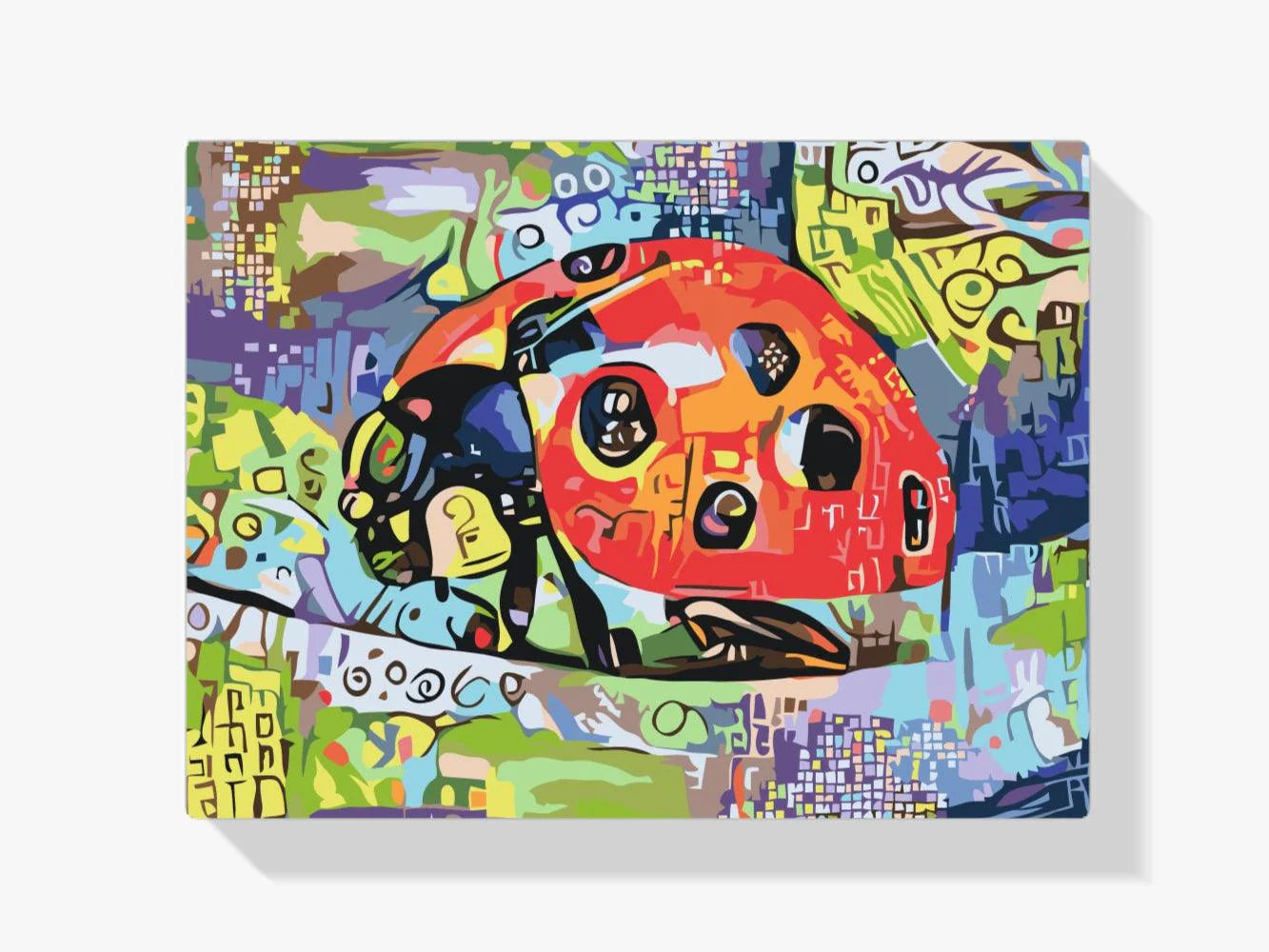 Diamond Painting - Kolorowa biedronka - SEOS®