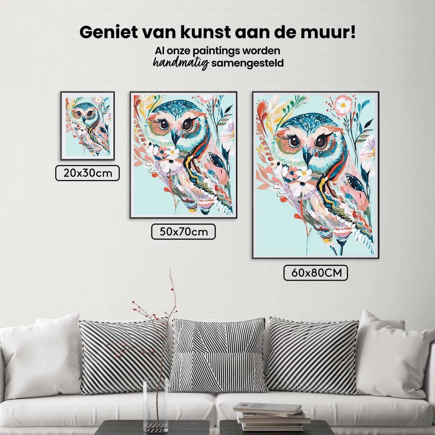 Diamond Painting - Kolorowa Sowa - SEOS®