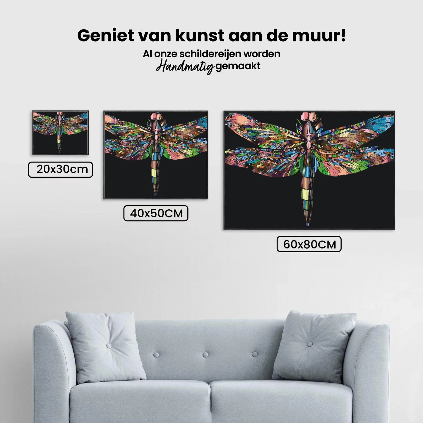 Diamond Painting - Kolorowy ważka - SEOS®