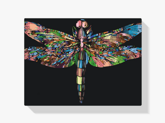 Diamond Painting - Kolorowy ważka - SEOS®