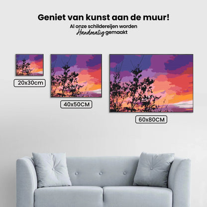 Diamond Painting - Kolorowe niebo - SEOS Shop ®