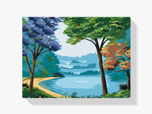 Diamond Painting - Kolorowa natura - SEOS Shop ®