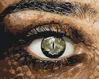 Diamond Painting - Oko Krokodyla - SEOS Shop ®