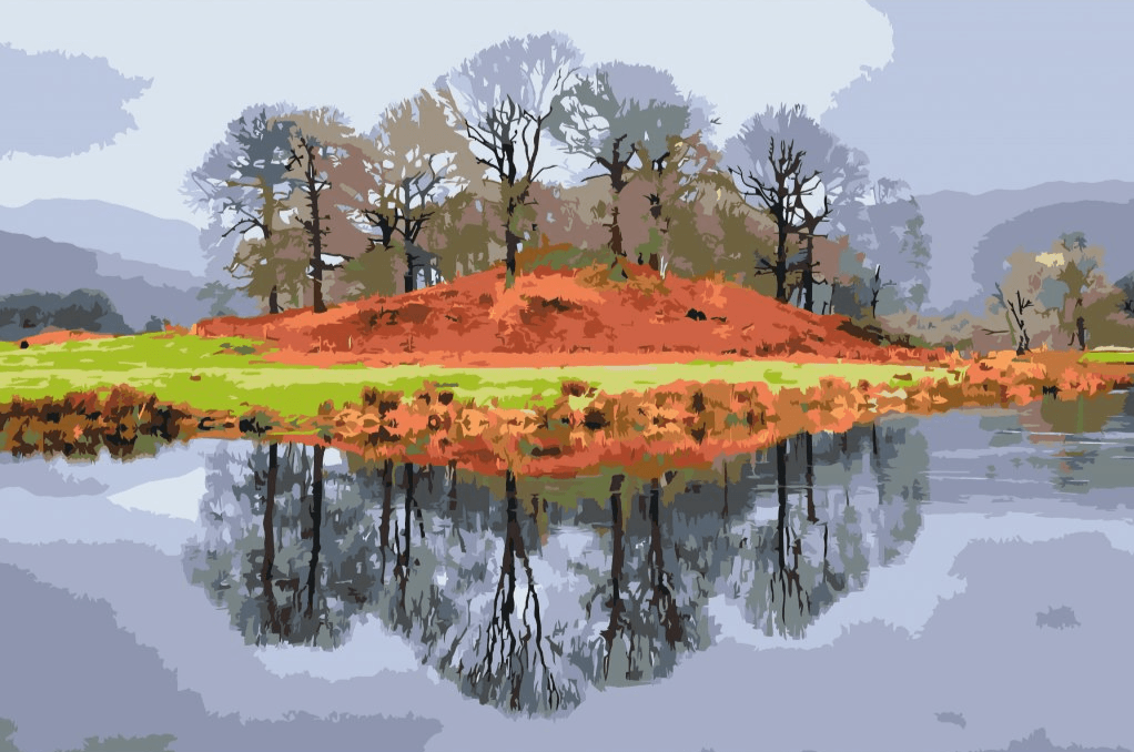 Diamond Painting - Lake District Cumbria, Wielka Brytania - SEOS Shop ®