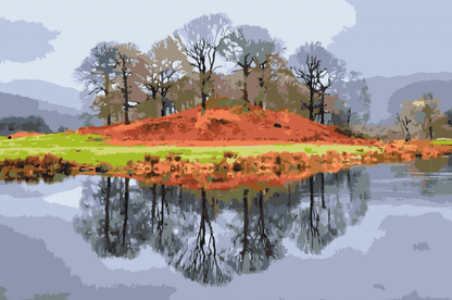 Diamond Painting - Lake District Cumbria, Wielka Brytania - SEOS Shop ®