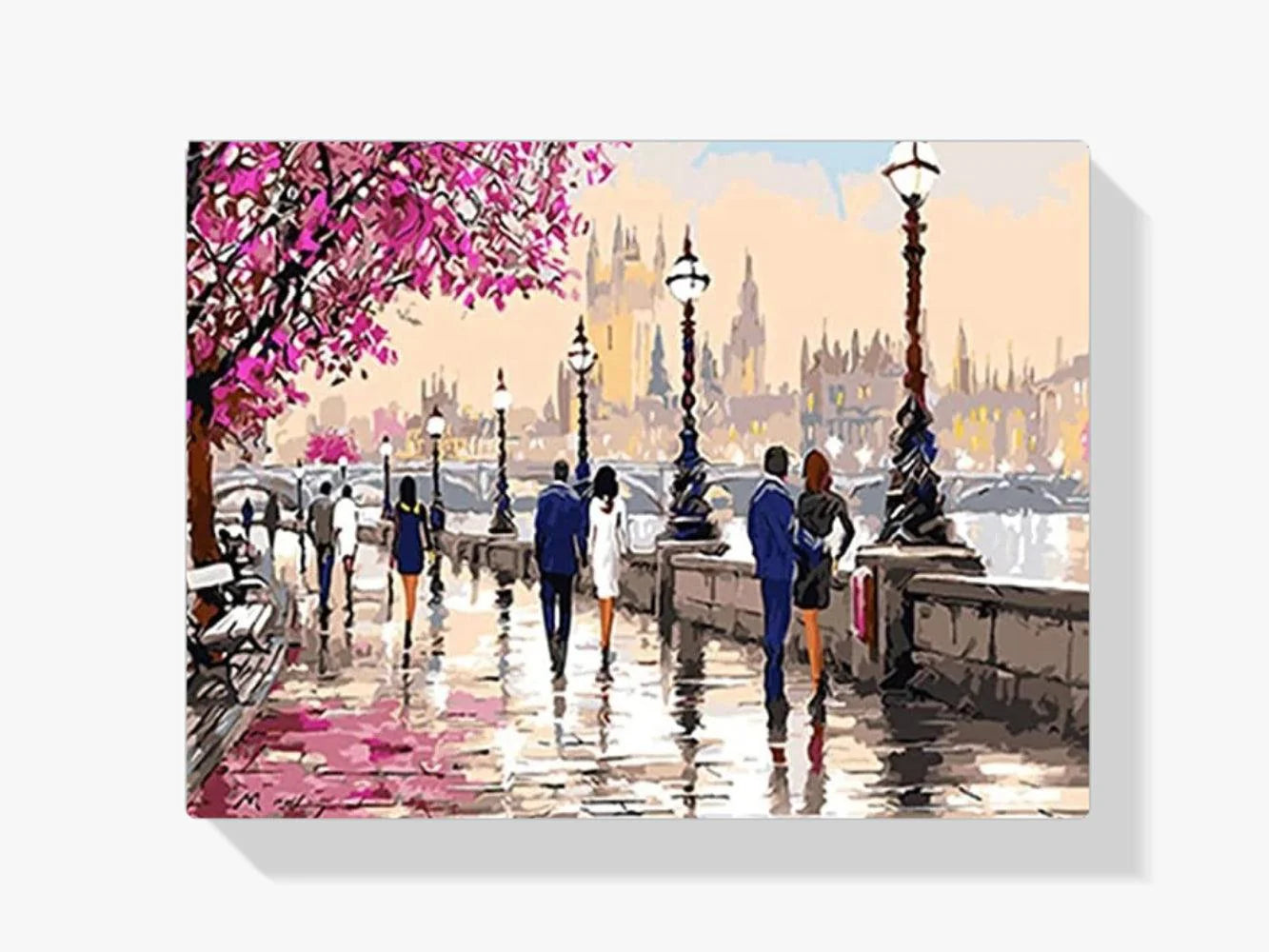 Diamond Painting - Wzdłuż rzeki - SEOS Shop ®