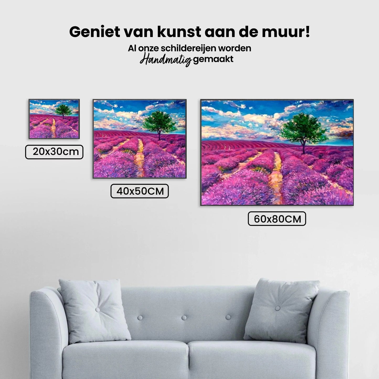 Diamond Painting - Pola lawendowe z Prowansji - SEOS Shop ®
