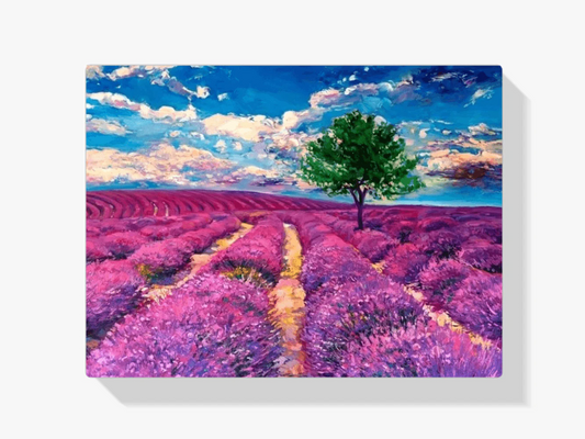 Diamond Painting - Pola lawendowe z Prowansji - SEOS Shop ®