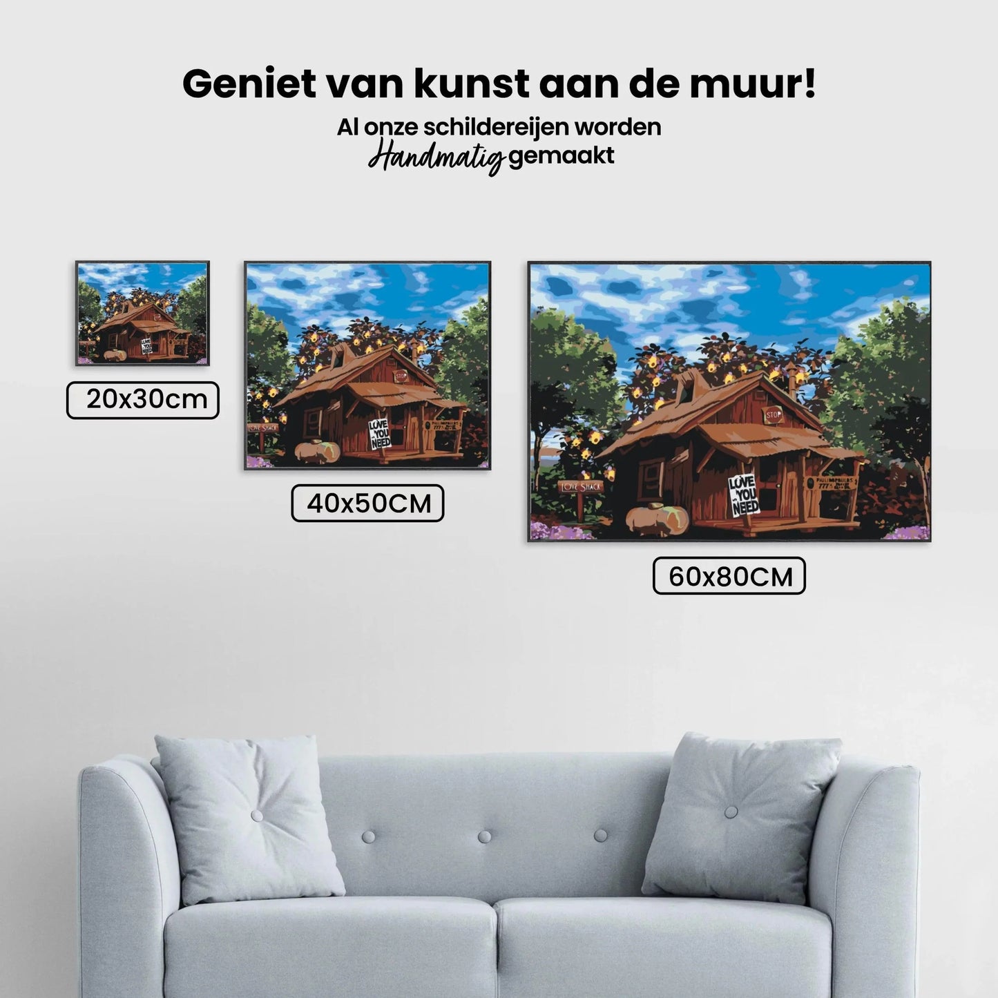 Diamond Painting - Chatka miłości 2 - SEOS Shop ®