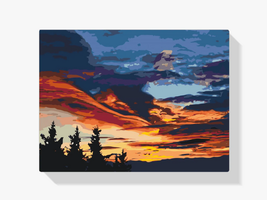 Diamond Painting - Powietrze w kolorach - SEOS Shop ®