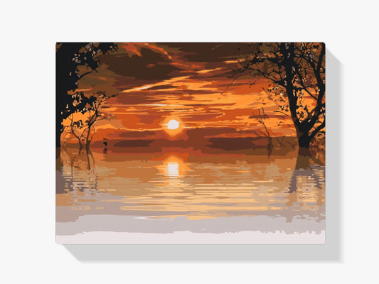 Diamond Painting - Magiczny zachód słońca - SEOS Shop ®