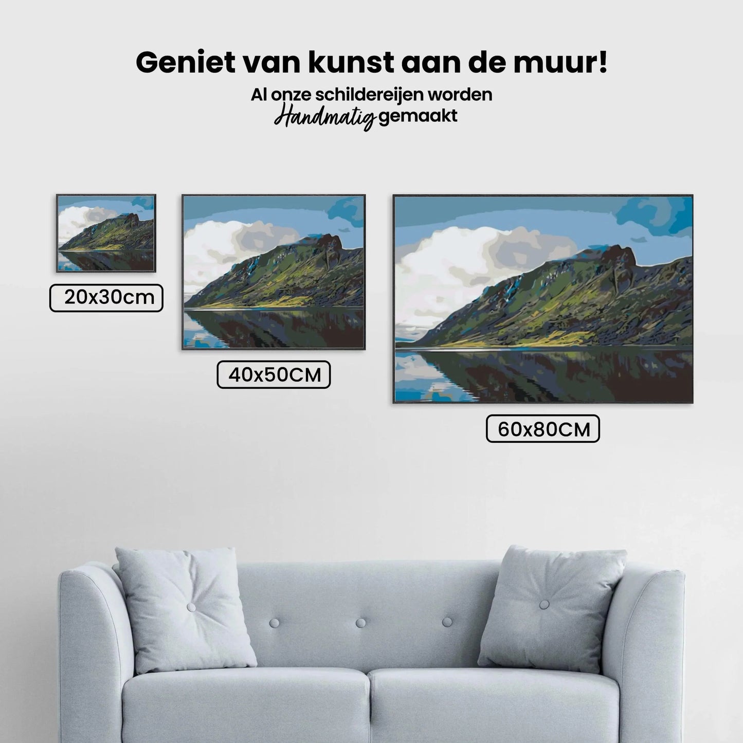 Diamond Painting - Więcej w górach, Fiord - SEOS Shop ®
