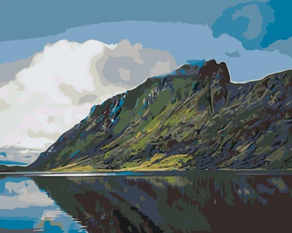 Diamond Painting - Więcej w górach, Fiord - SEOS Shop ®